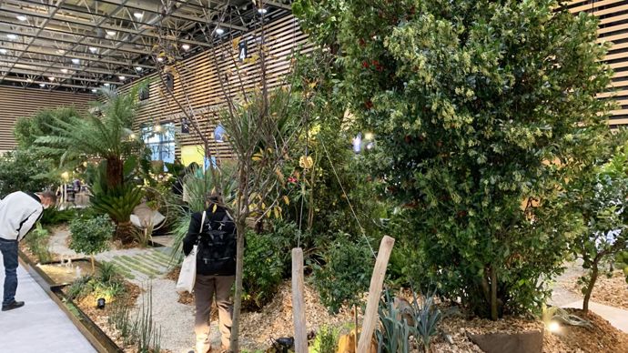 16-Dans le jardin « L’oasis du futur » de Matthias Orsi. ©F.Arnould